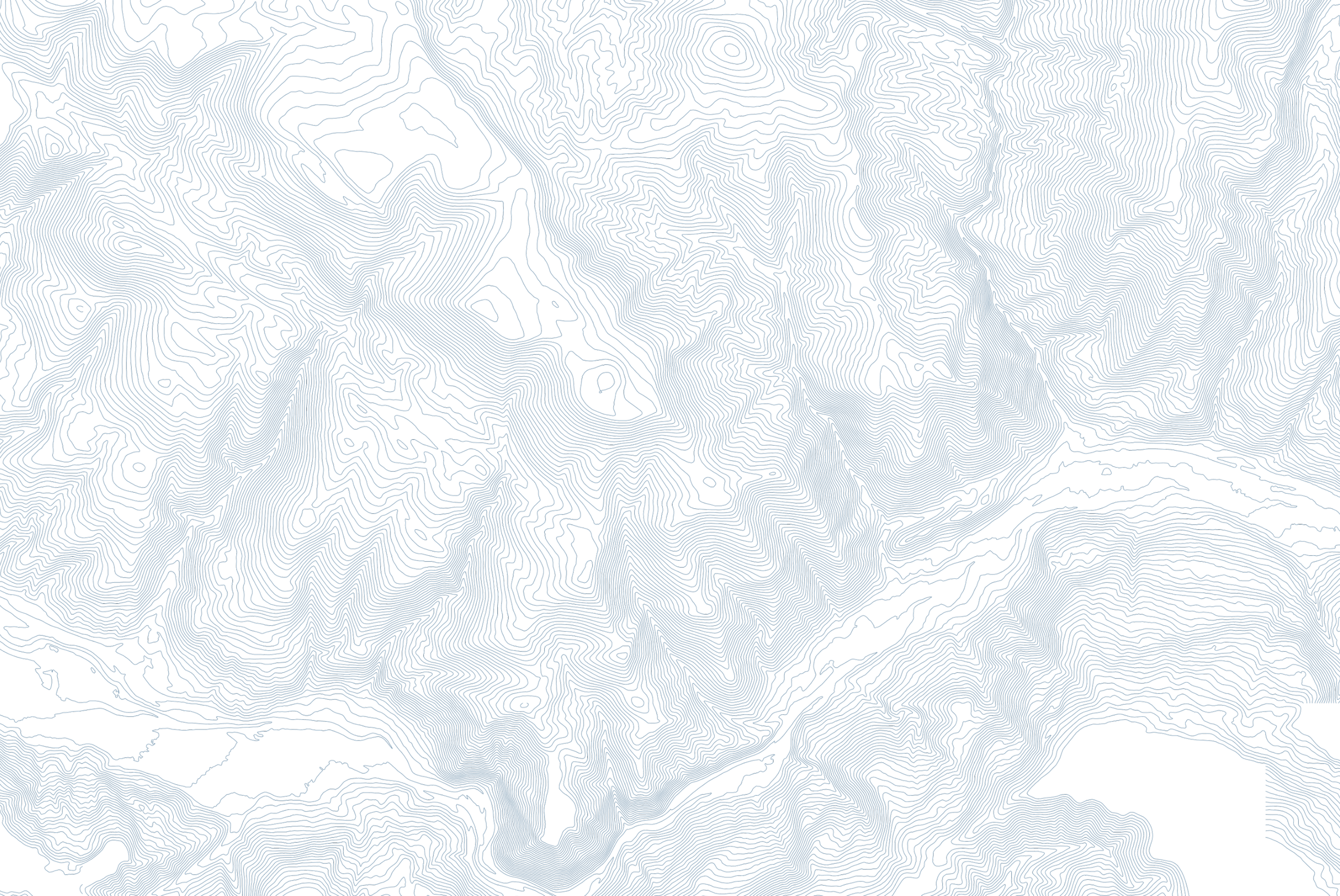 Topographic map layer
